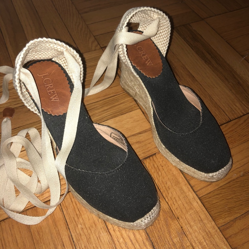 JCrew Espadrilles size 6 like new
